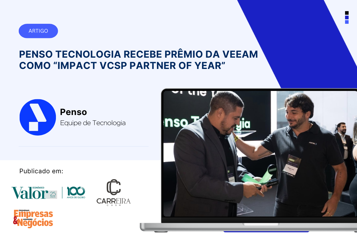 Penso recebe premio Veeam